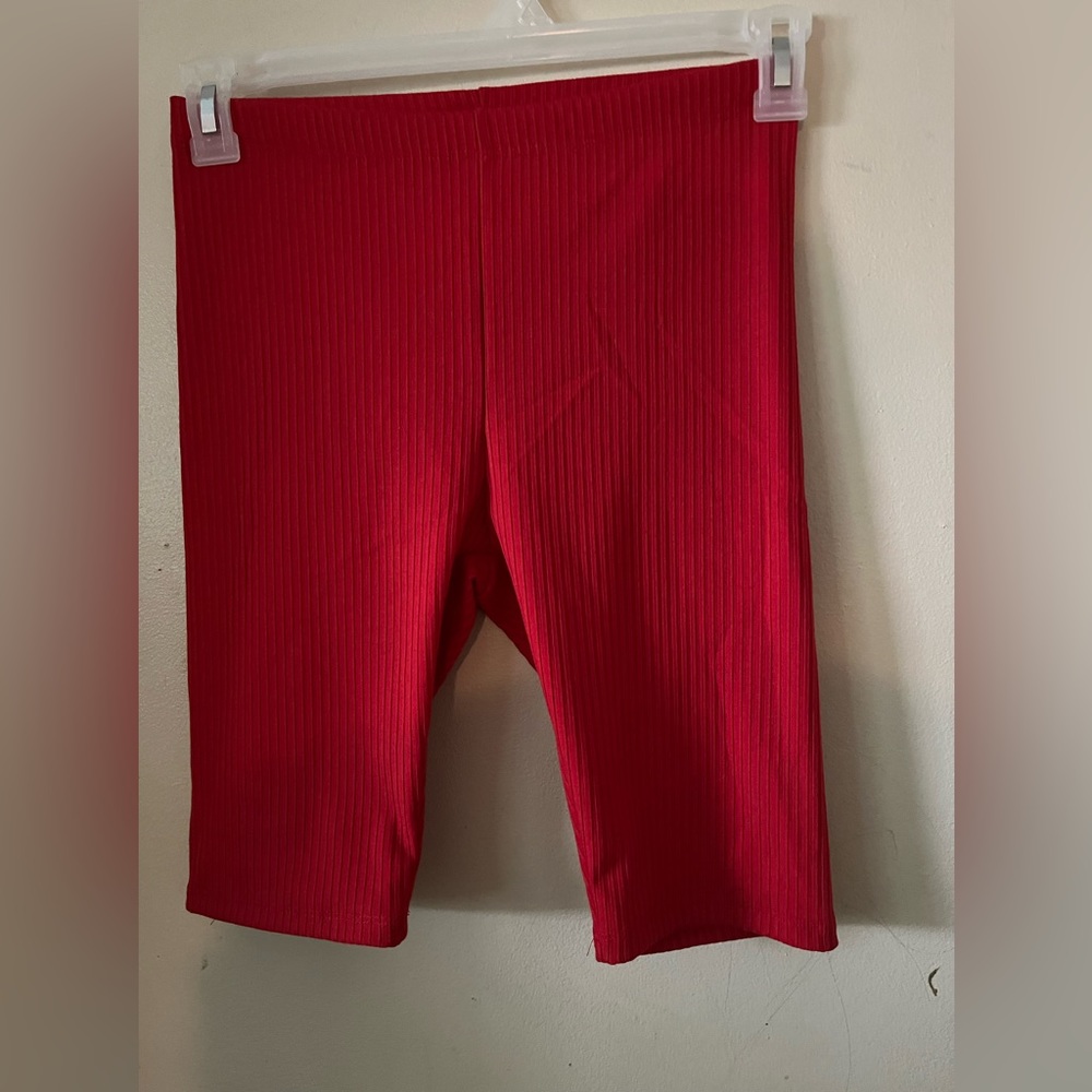 Love J. red shorts size M
